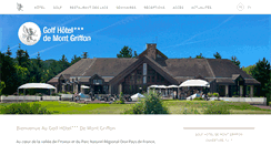 Desktop Screenshot of golf-hotel-mont-griffon.fr